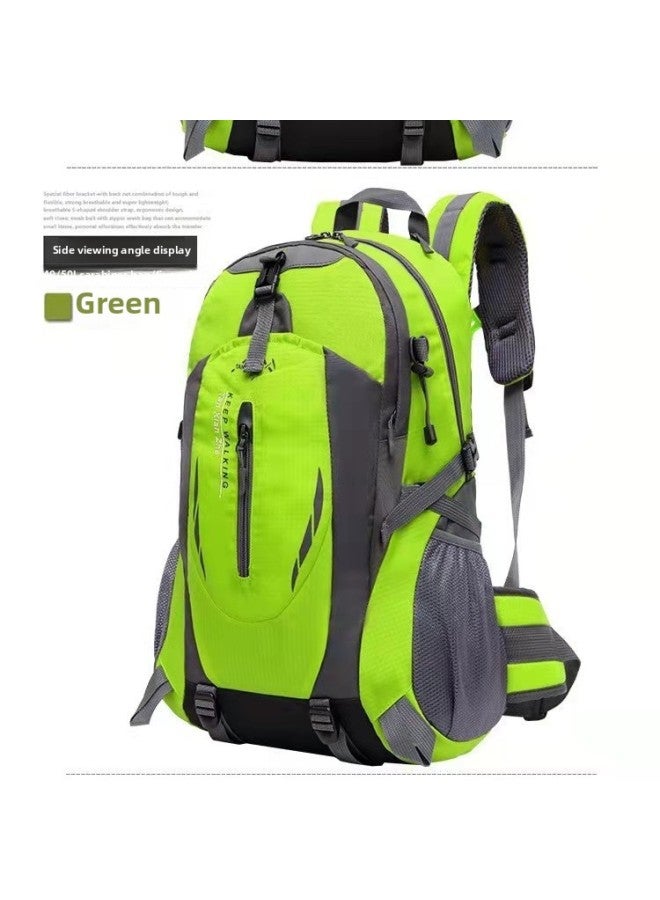 Fixed Hiking Stick Hiking Backpack Multi-functional Camping Bag Large Capacity Waist Protection Outdoor Mountaineering Bag-Color:40l Stand Carrying System Orange-Capacity:36-55L - Image 5